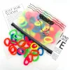 Seamless, high-elasticity and durable rubber bands for babies, Korean girls' hair won't be damaged, candy-colored towel bands, hair bands and hair ties wholesale Item Picture